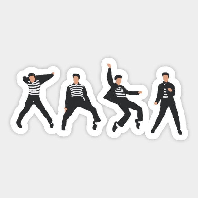 Jailhouse Rock Sticker by JujuC